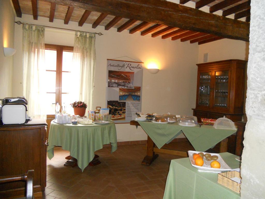 Antico Borgo De Romolini Villa Sansepolcro Exterior foto